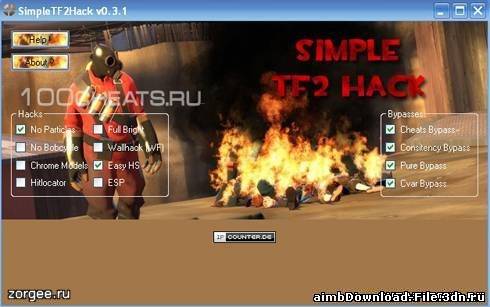 Simple Hack v0.3 для Team Fortress 2